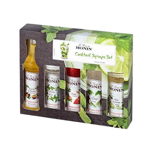 MONIN Cocktail Syrup Gift Set (5x5cl)