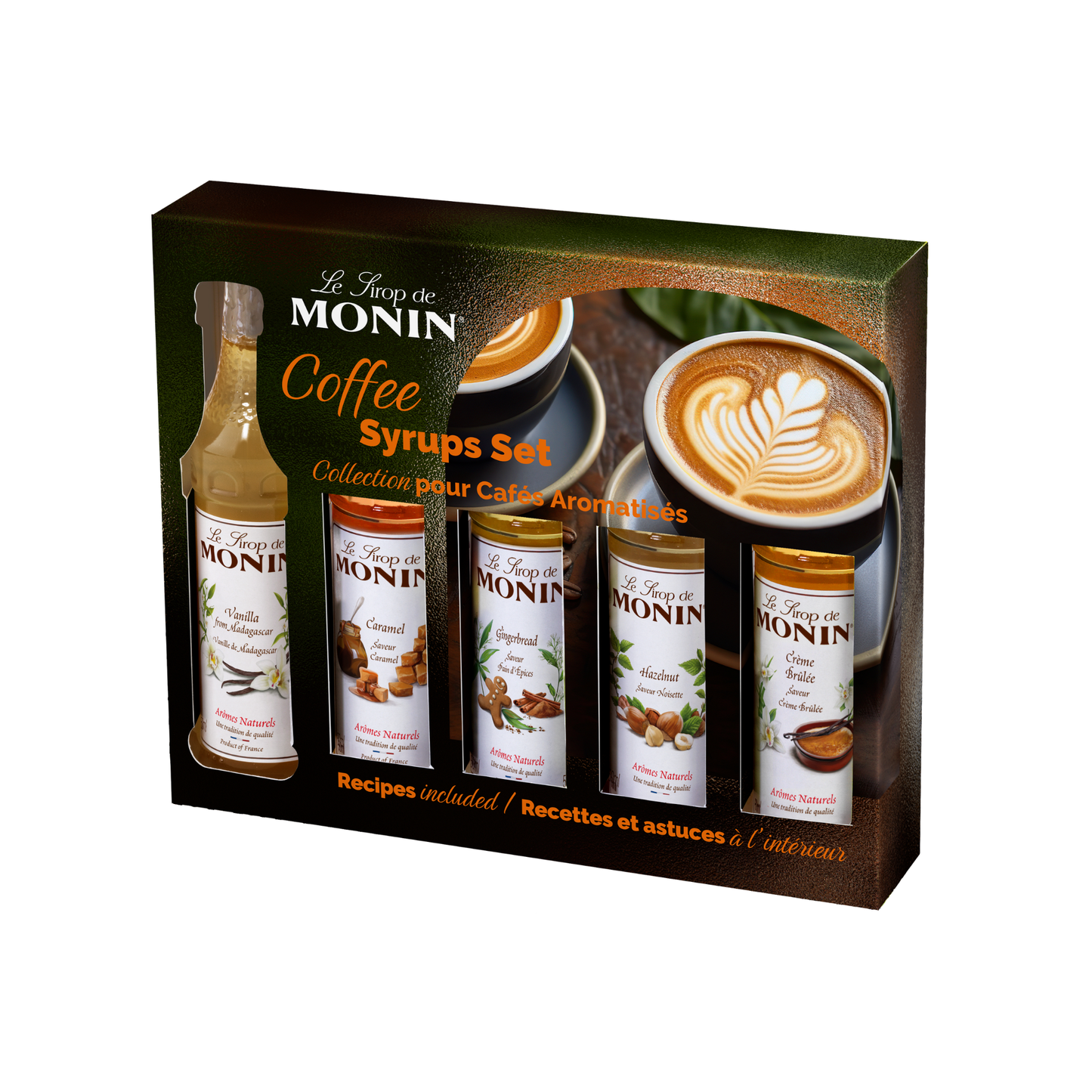 MONIN Coffee Syrup Gift Set (5x5cl)