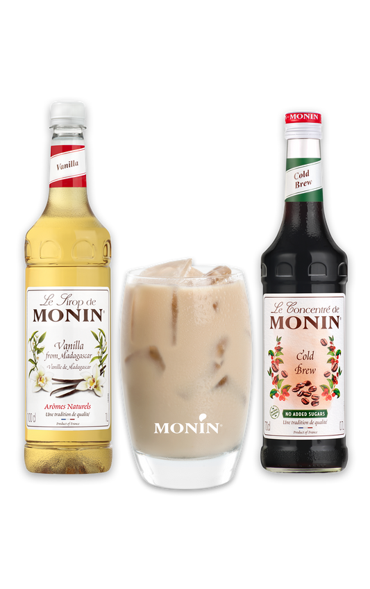 MONIN Vanilla Iced Latte Kit