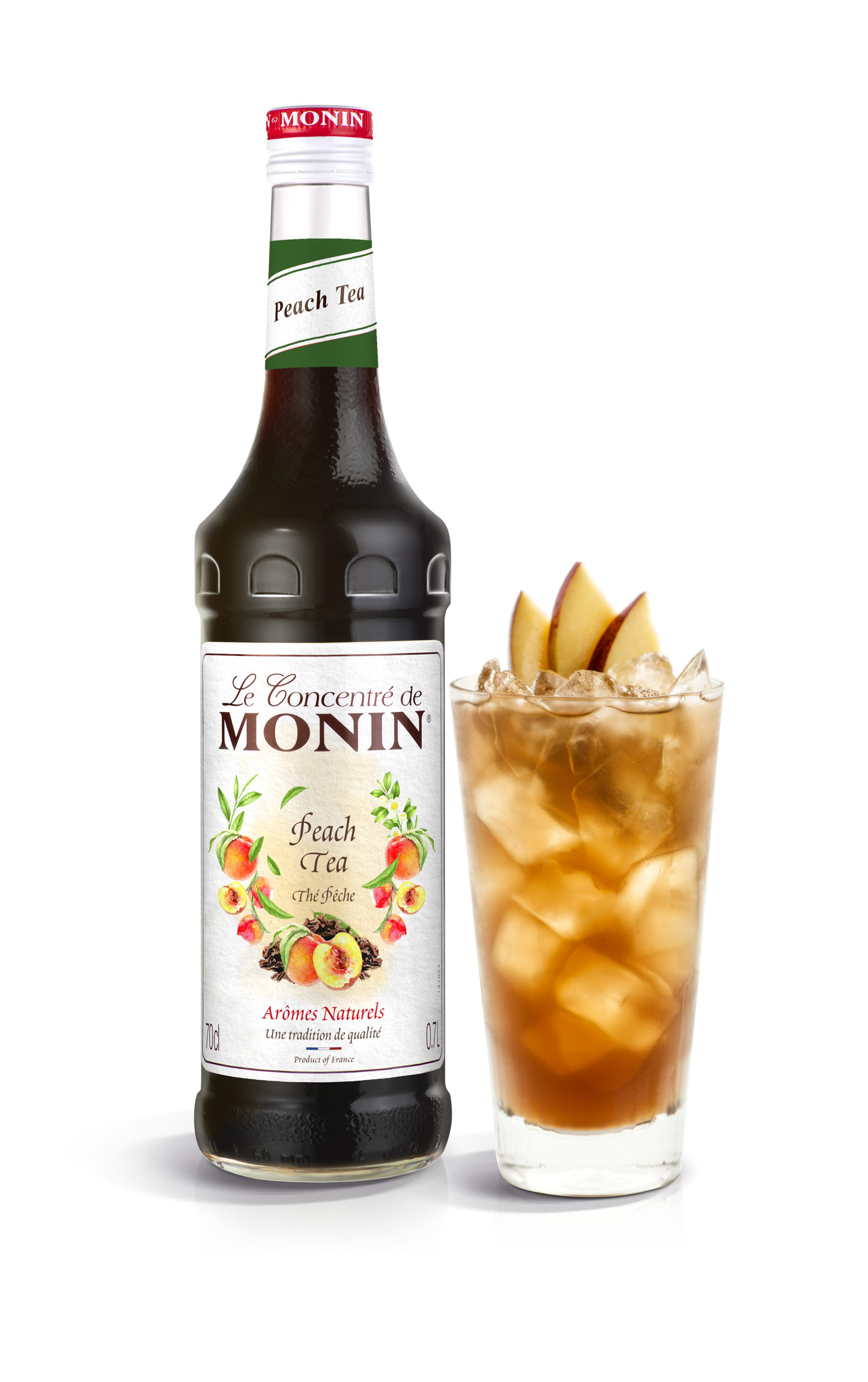 MONIN Peach Tea Concentrate 1L