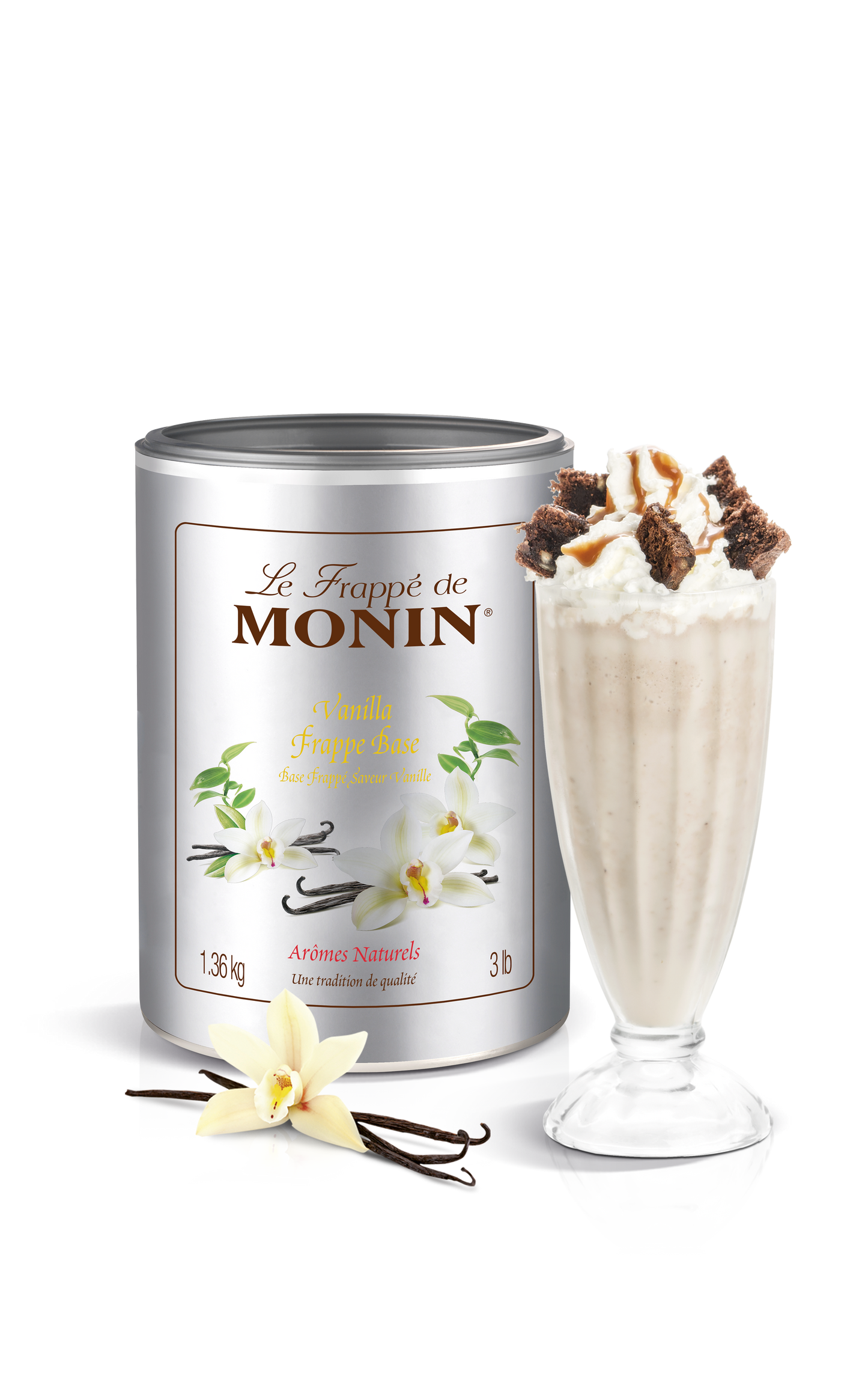 MONIN Vanilla Frappe Mix 1.36kg