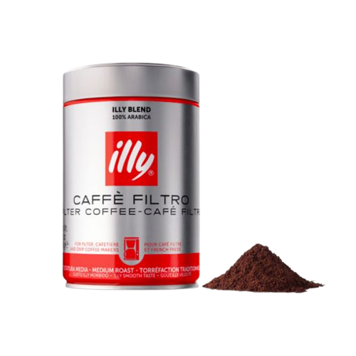 illy Espresso Ground Filter Coffee 250g