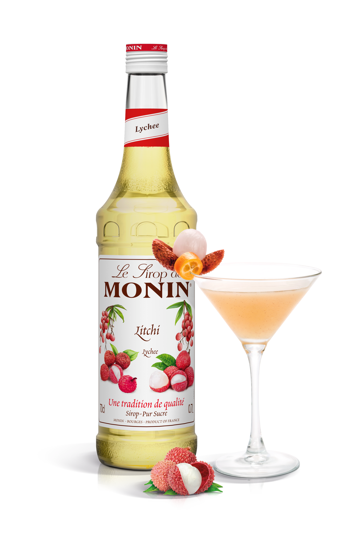MONIN Lychee Syrup 70cl