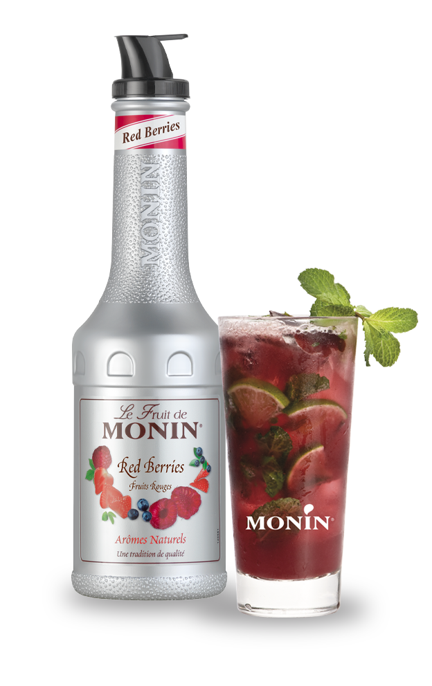 MONIN Red Berries Puree 1L