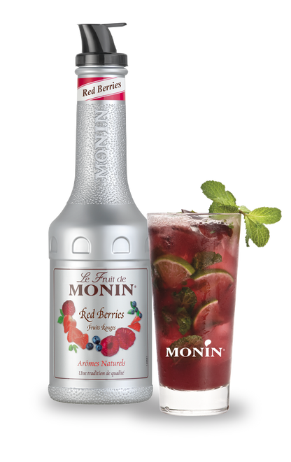 MONIN Red Berries Puree 1L