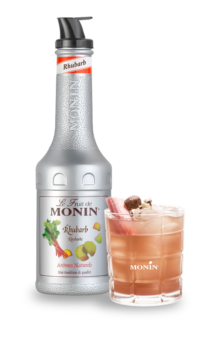 MONIN Rhubarb Puree 1L