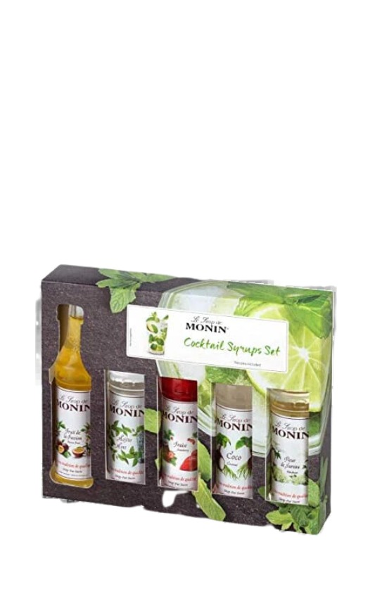 MONIN Cocktail Syrup Gift Set (5x5cl)