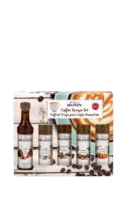 MONIN Coffee Syrup Gift Set (5x5cl)