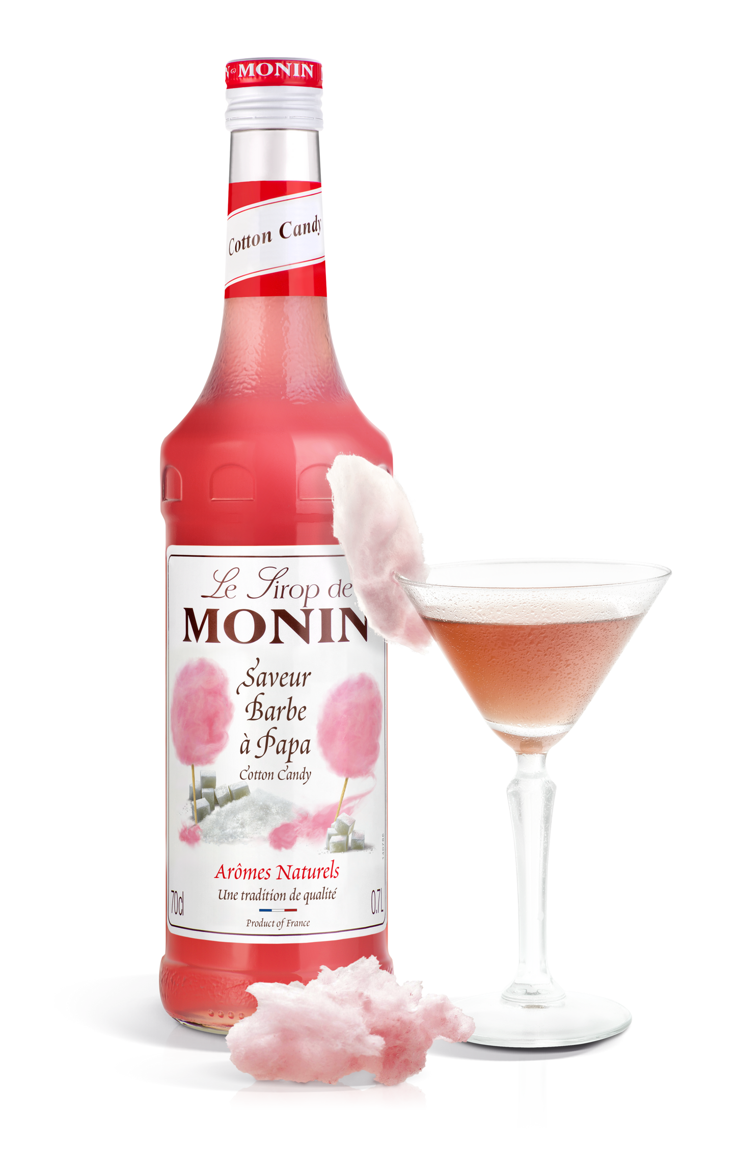 MONIN Cotton Candy Syrup 70cl