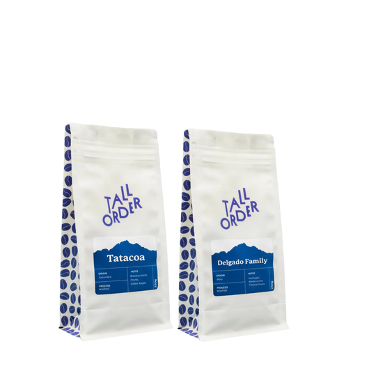 Tall Order Single Origin Beans Duo (2 x 250g)