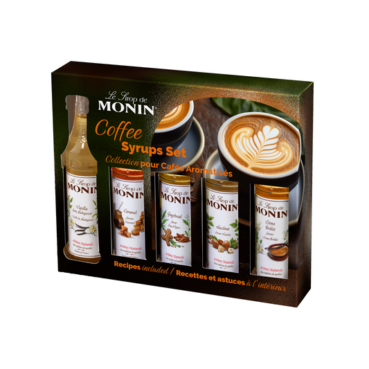 MONIN Coffee Syrup Gift Set (5x5cl)