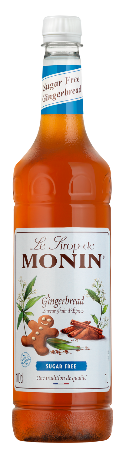 MONIN Sugar Free Gingerbread Syrup 1L