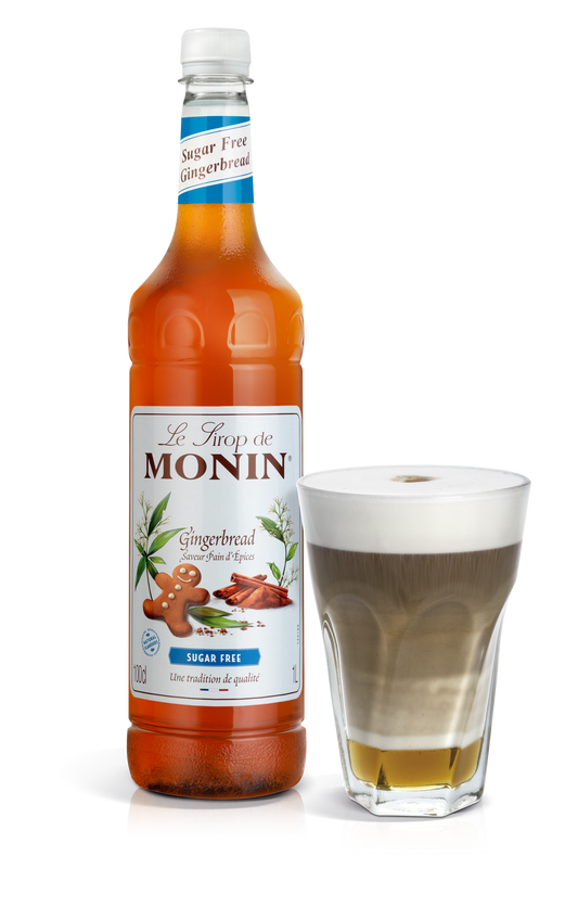 MONIN Sugar Free Gingerbread Syrup 1L