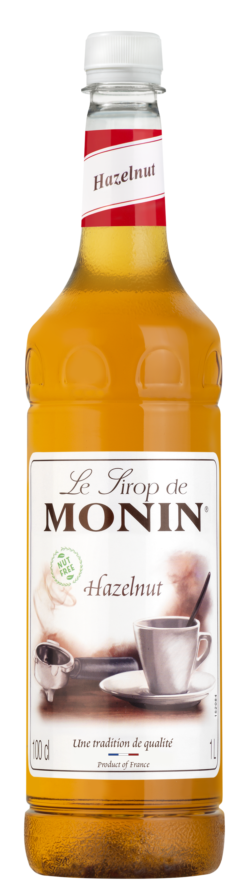 MONIN Nut Free Hazelnut Syrup 1L