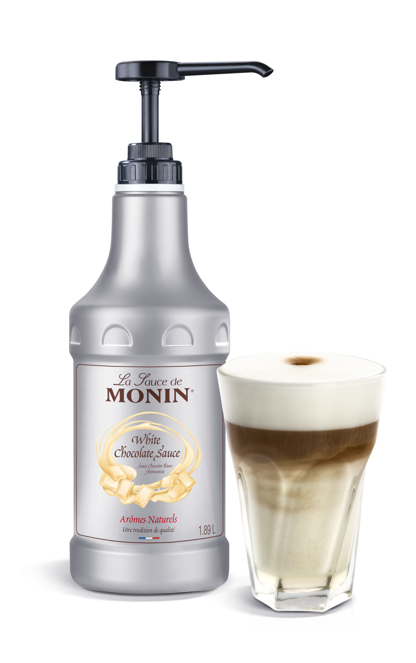 MONIN White Chocolate Sauce 1.89L