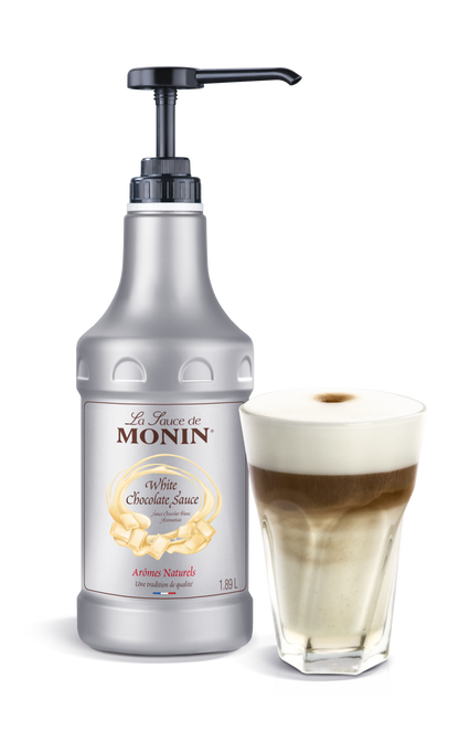 MONIN White Chocolate Sauce 1.89L