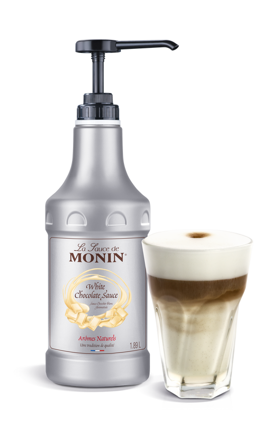 MONIN White Chocolate Sauce 1.89L