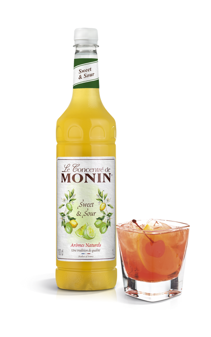 MONIN Sweet and Sour Concentrare 1L