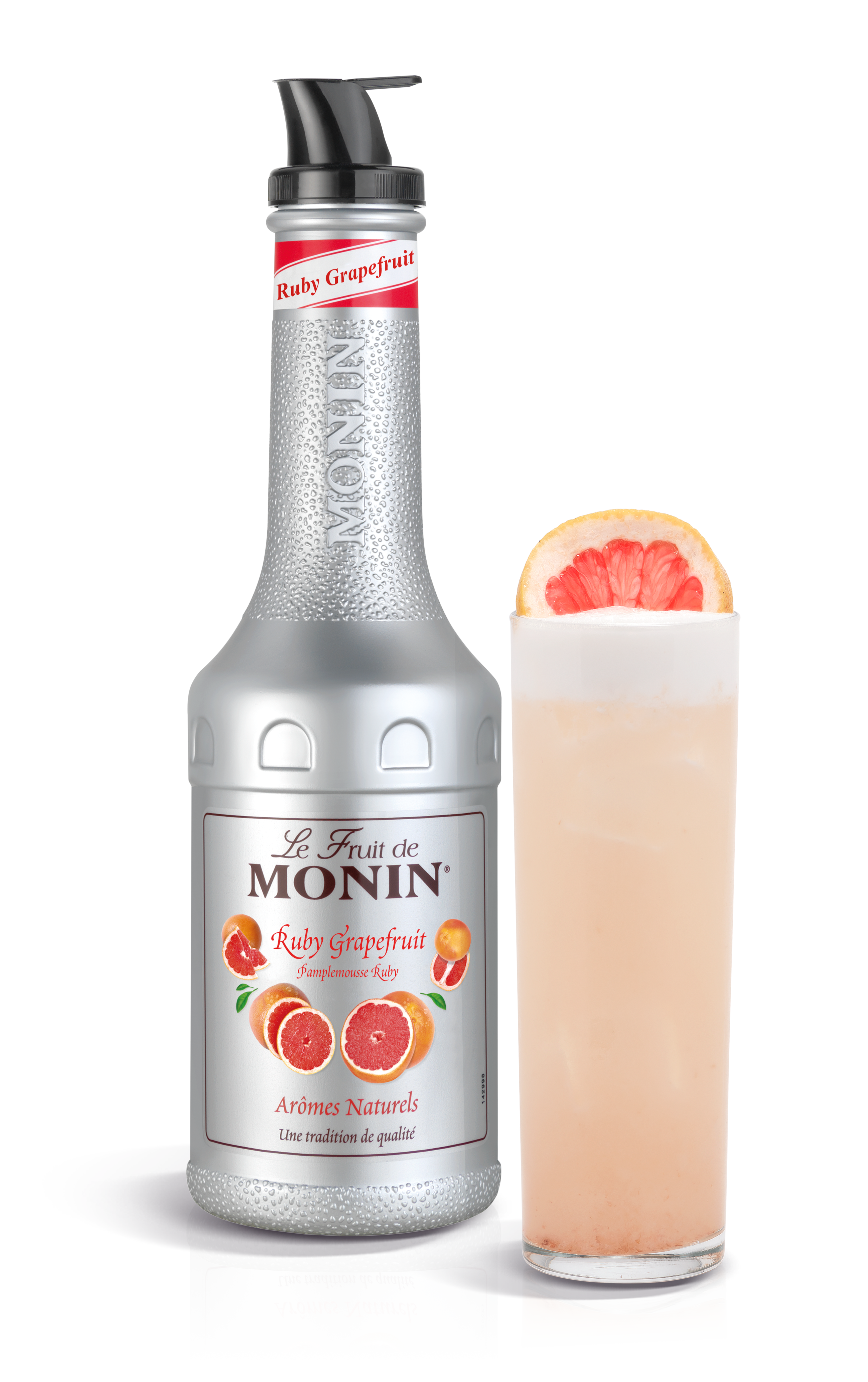 MONIN Ruby Grapefruit Puree 1L – Food Solutions Limited