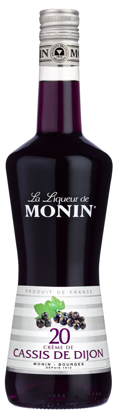 MONIN Blackcurrant (Cassis) Liqueur (20%) 70cl