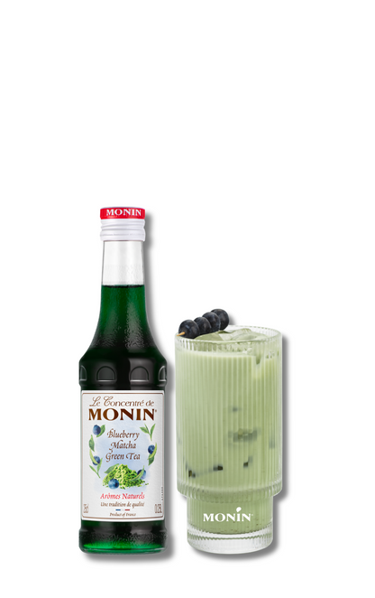 MONIN Blueberry Matcha Green Tea 25cl