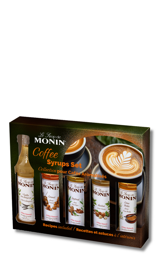 MONIN Coffee Syrup Gift Set (5x5cl)