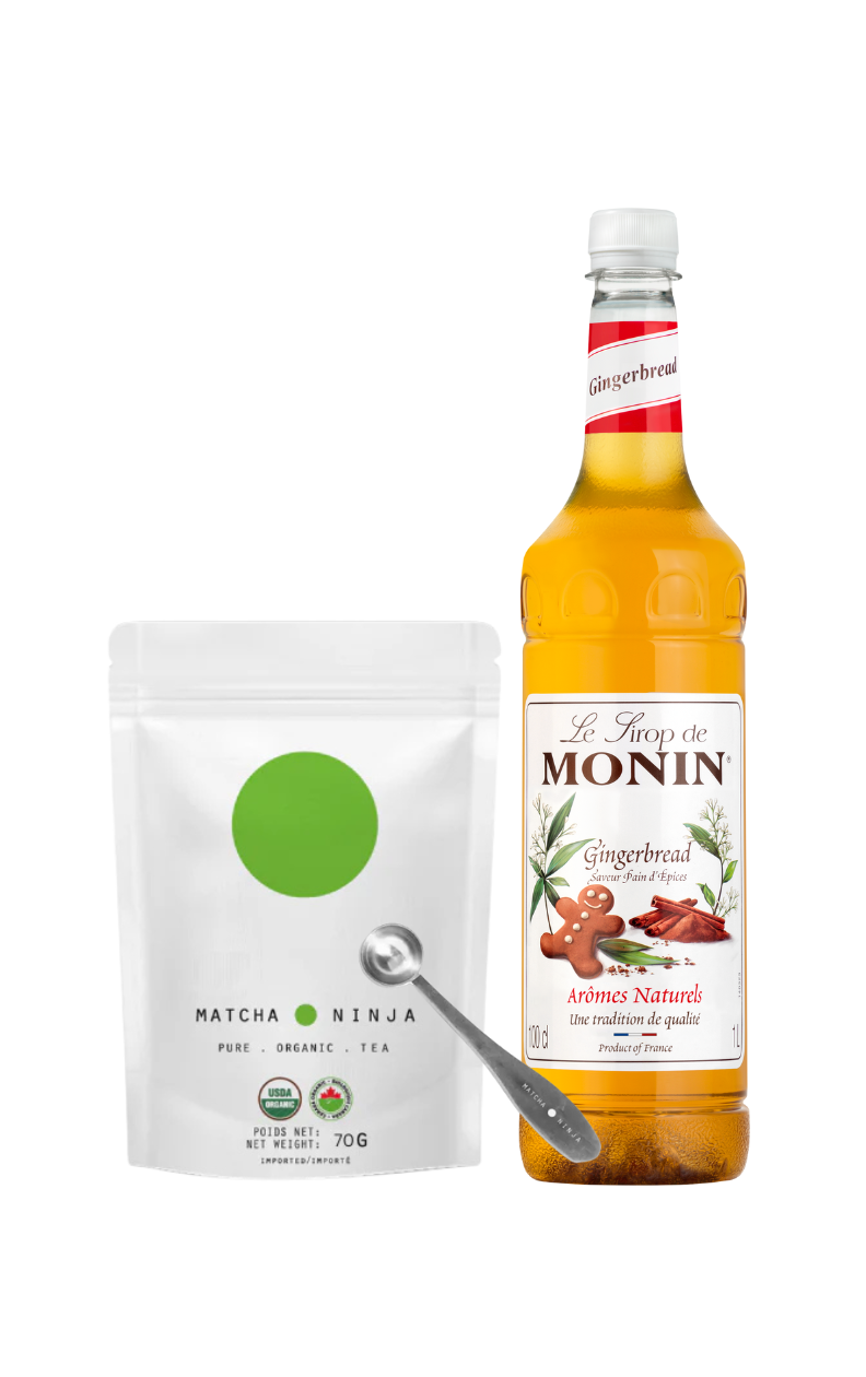 Gingerbread Matcha Christmas Kit