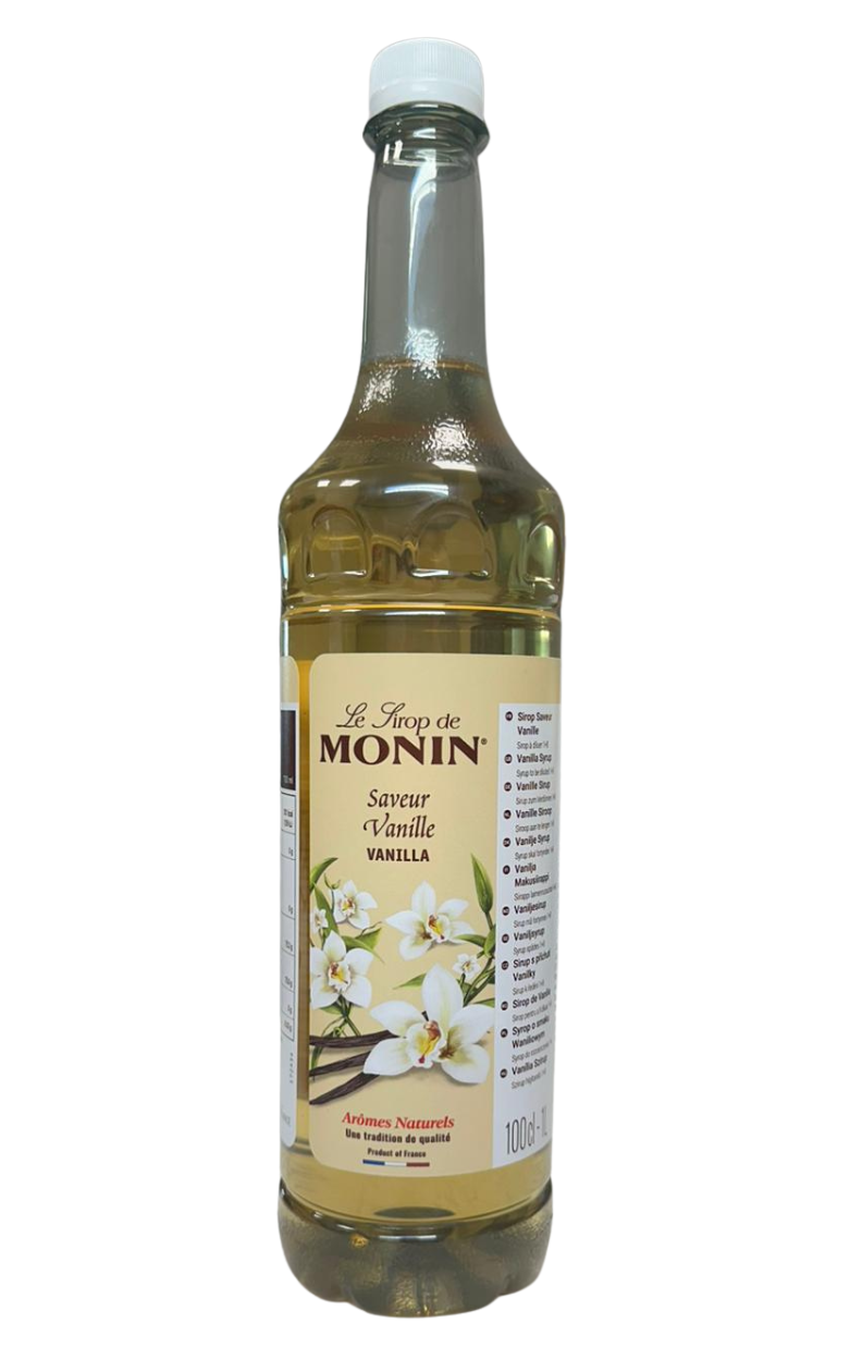 MONIN Reduced Sugar Vanilla Syrup 1L