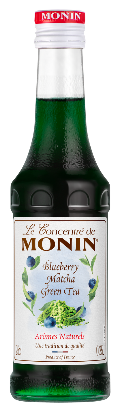 MONIN Blueberry Matcha Green Tea 25cl