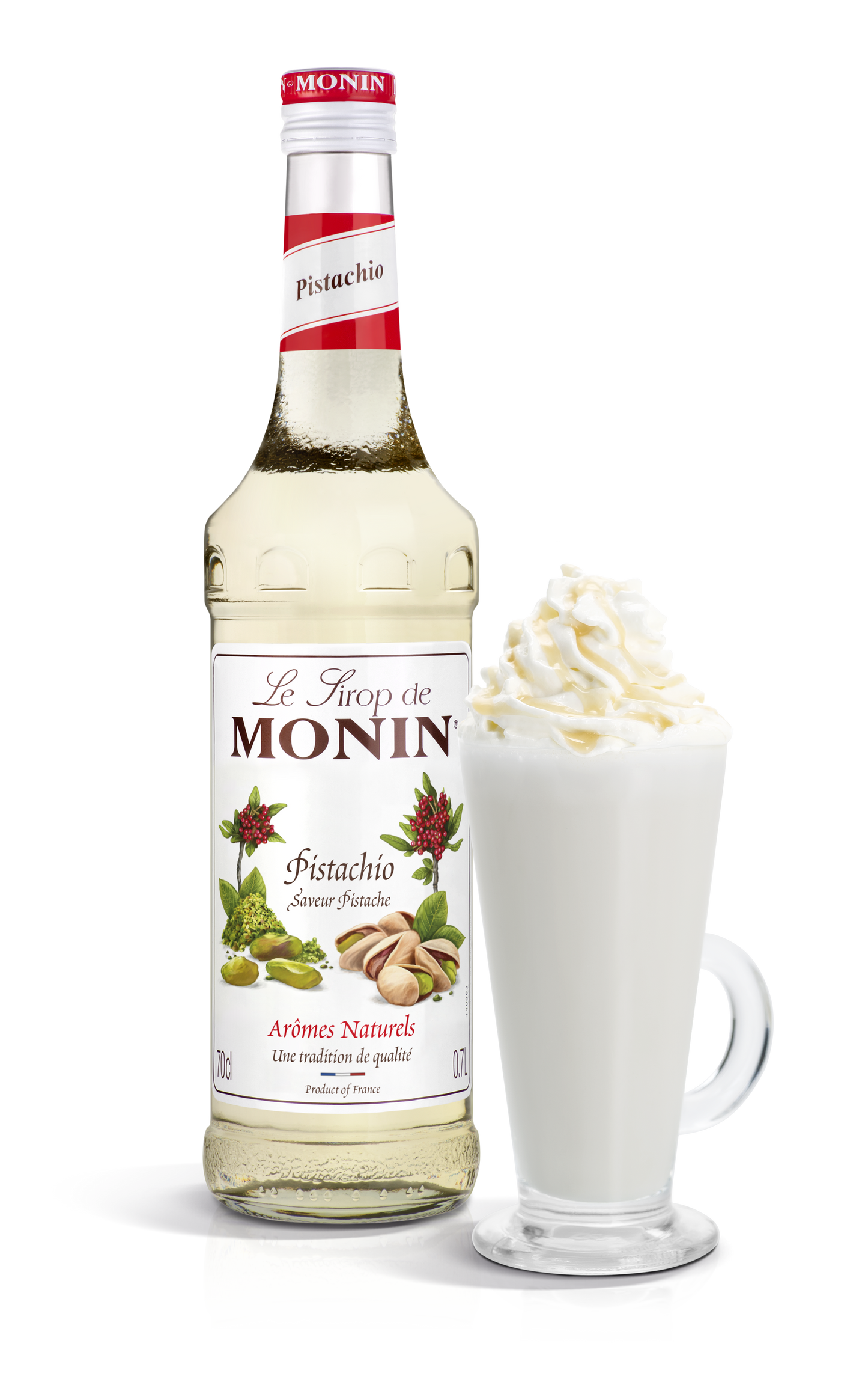 Monin White Chocolate Syrup Bottle - 750ml