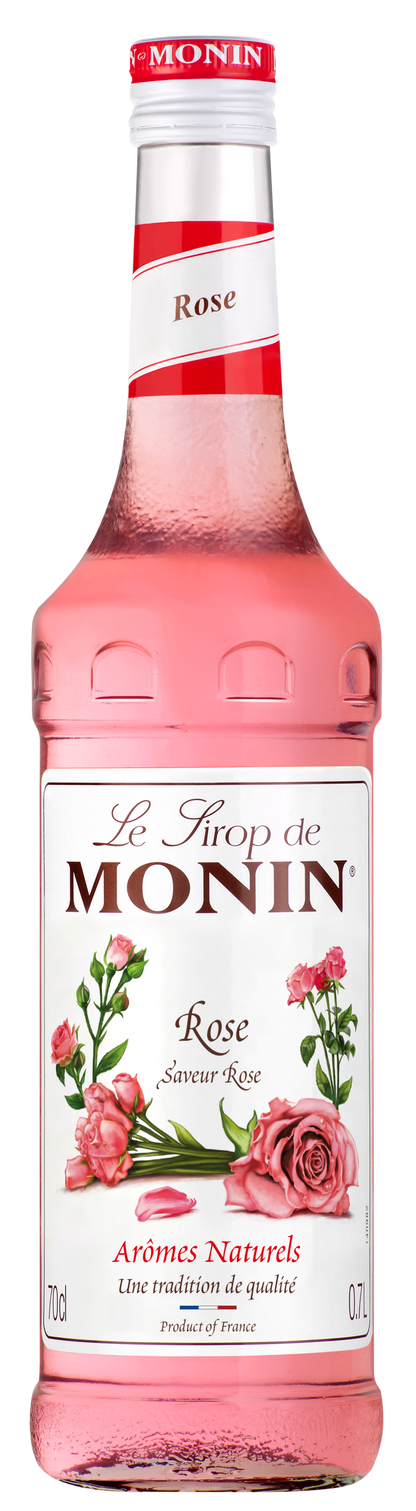 Monin Rase Syrup MONIN Rose Syrup 70cl – Food Solutions Limited