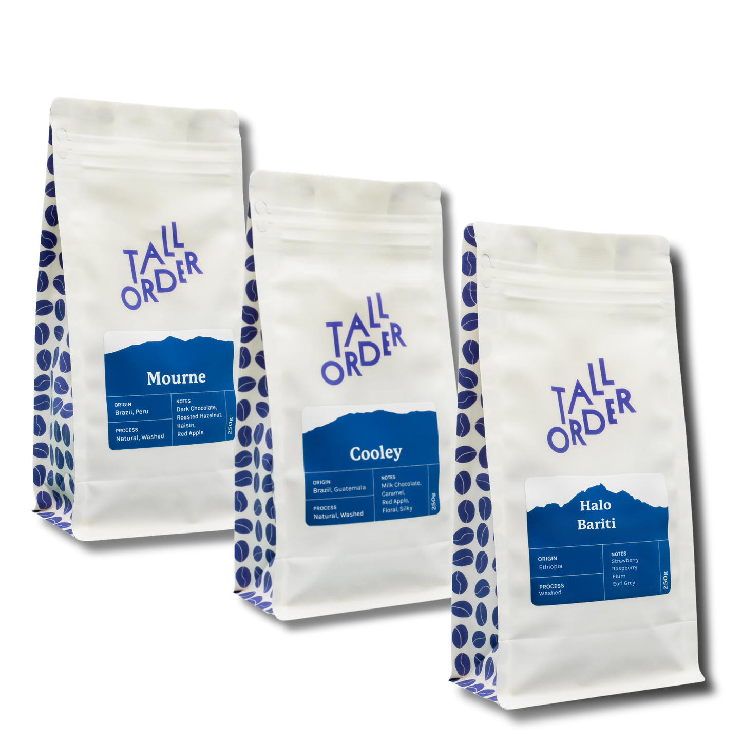 Tall Order Mixed Beans Trio (3 x 250g)