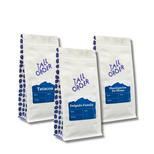 Tall Order Single Origin Beans Trio (3 x 250g)