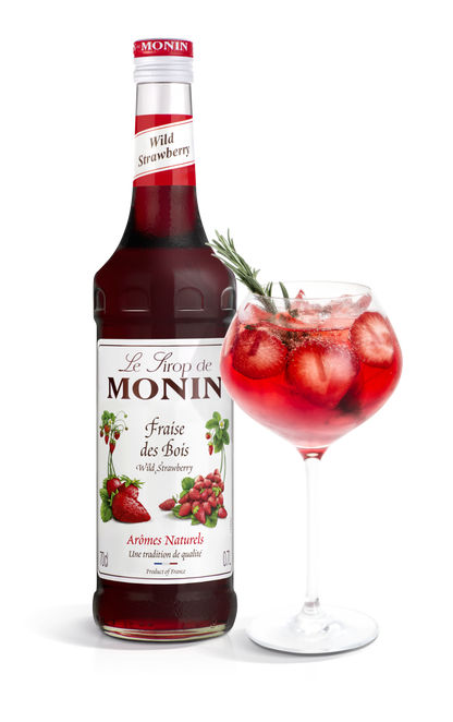 MONIN Wild Strawberry Syrup 70cl