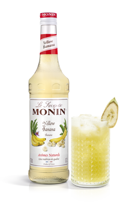 MONIN Yellow Banana Syrup 70cl