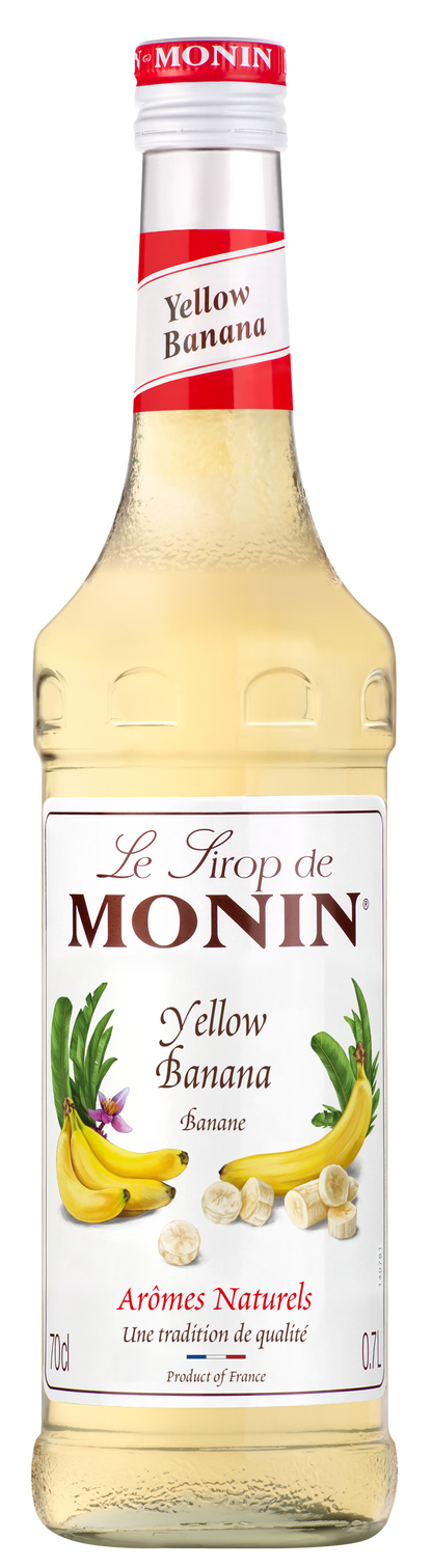 MONIN Yellow Banana Syrup 70cl